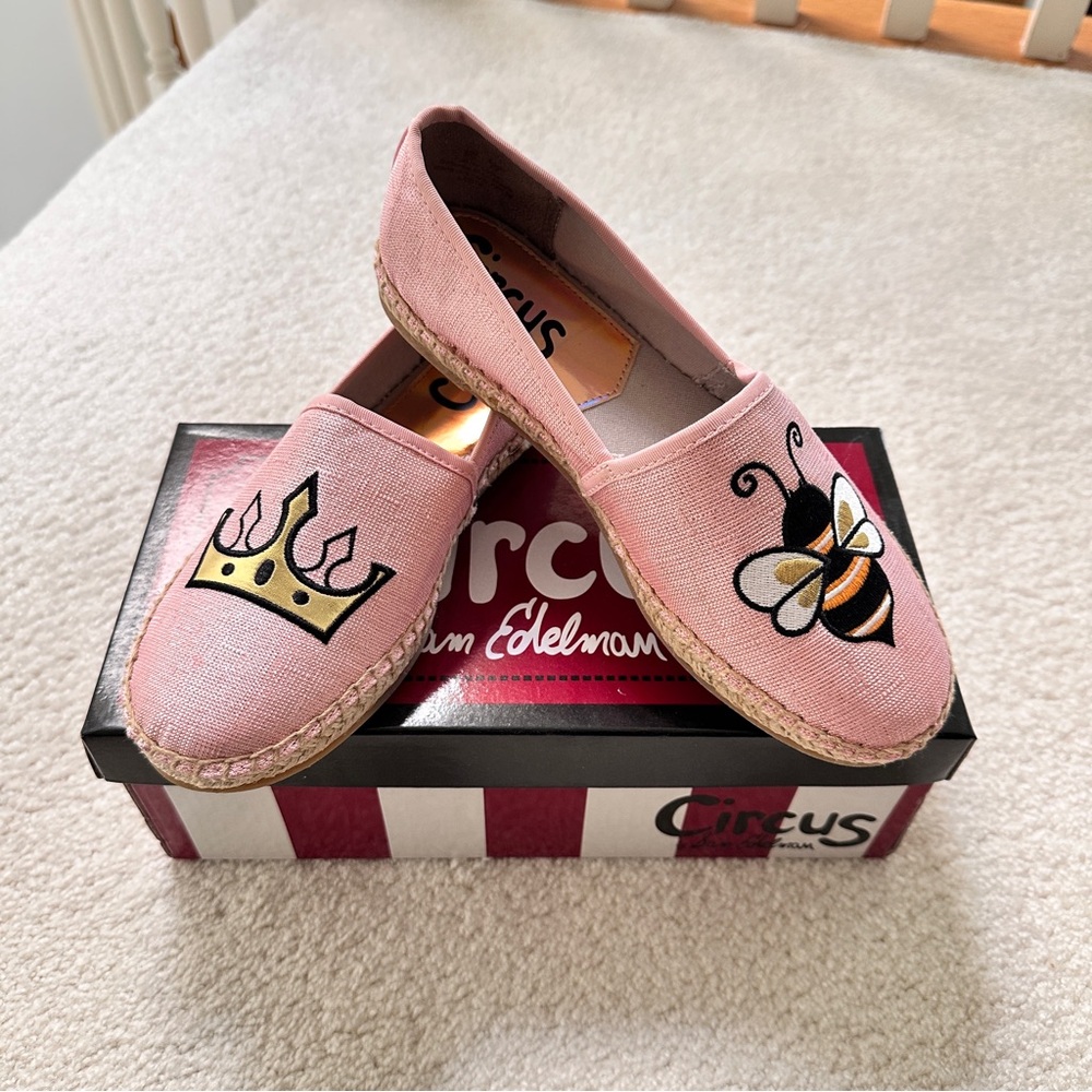 Circus by Sam Edelman Pink Queen Bee Espadrille Flats